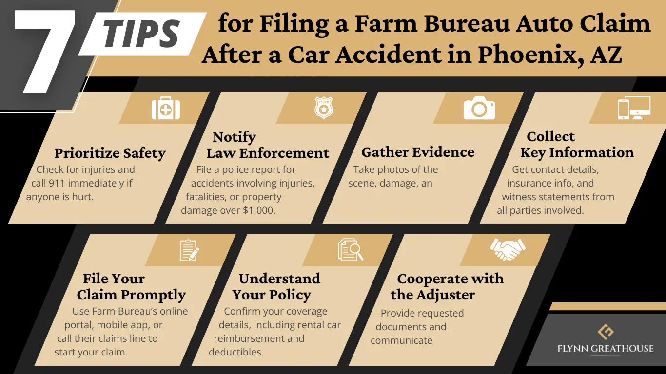 How to File a Farm Bureau Claim After a Car Accident in Phoenix, AZ