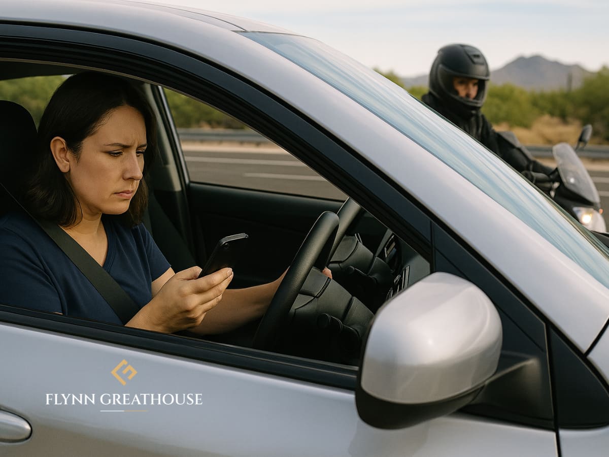 Motorcycle Safety Tips Every Rider in Phoenix, Arizona Should Know 2 Watch for distracted driving blog