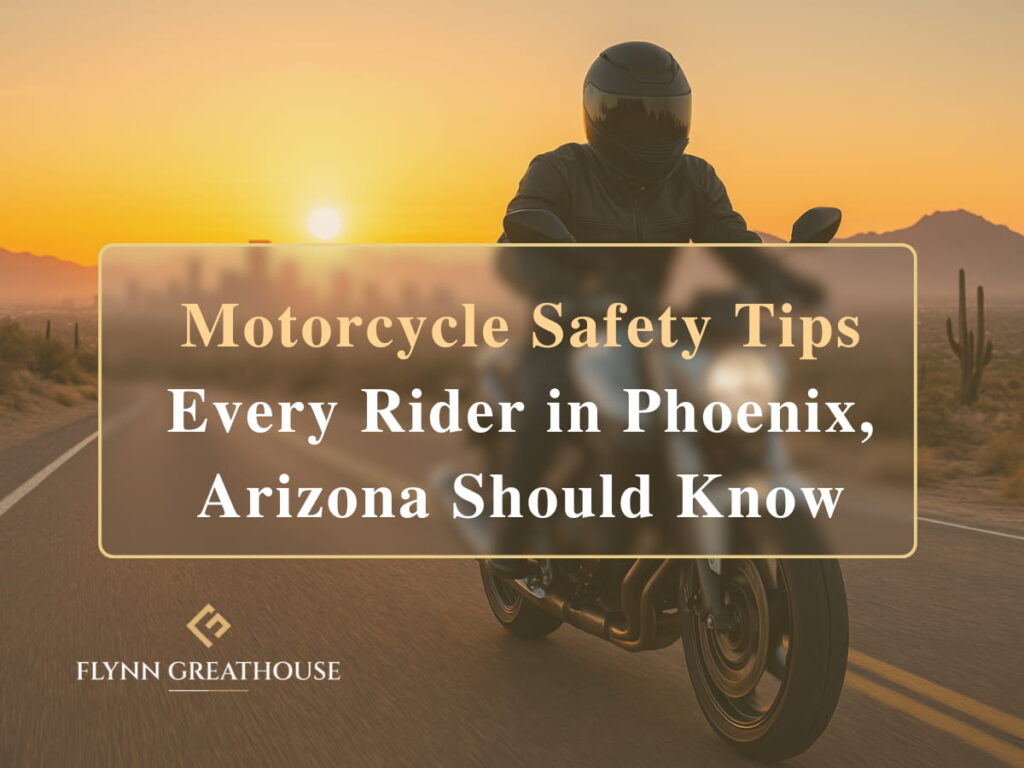 Phoenix motorcycle accident attorney shares motorcycle safety tips. Call (888) 823-4529 for a free virtual consultation if you’ve been injured due to another’s negligence and need help with your claim.